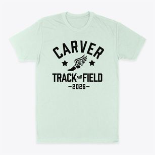 Carver School Track and Field Classic Dad T-Shirt