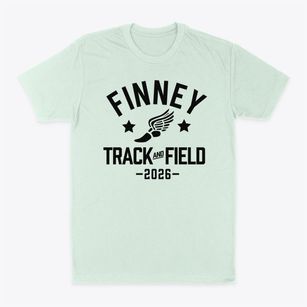 Finney High School Track and Field Classic Dad T-Shirt