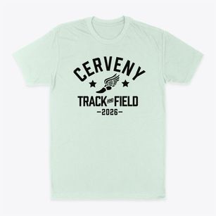 Edward Cerveny Middle School Track and Field Classic Dad T-Shirt