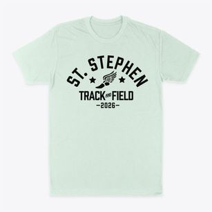 Saint Stephen School Track and Field Classic Dad T-Shirt