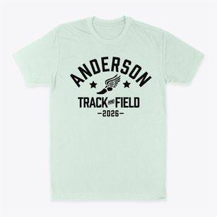 Anderson Middle School Track and Field Classic Dad T-Shirt