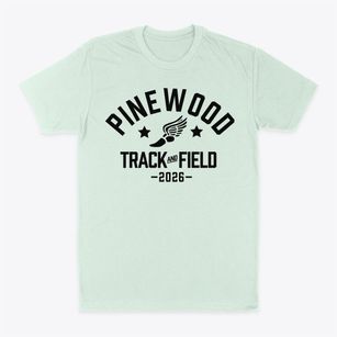 Pinewood Middle School Track and Field Classic Dad T-Shirt