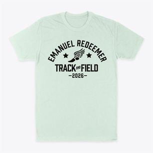 Emanuel Redeemer Lutheran School Track and Field Classic Dad T-Shirt