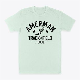 Amerman Elementary School Track and Field Classic Dad T-Shirt