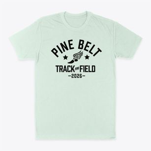 Pine Belt Education Service Center Track and Field Classic Dad T-Shirt