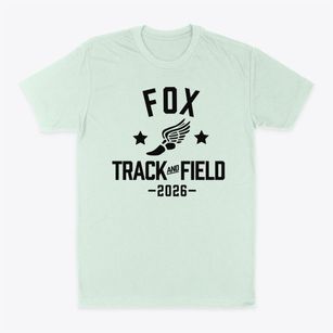 Fox Middle School Track and Field Classic Dad T-Shirt