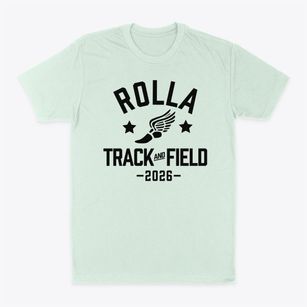 Rolla Technical Institute Track and Field Classic Dad T-Shirt