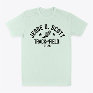Jesse D. Scott Elementary School Track and Field Classic Dad T-Shirt