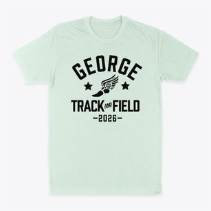 George Washington Elementary School Track and Field Classic Dad T-Shirt