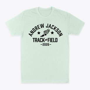 Andrew Jackson Middle School Track and Field Classic Dad T-Shirt