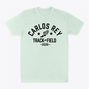 Carlos Rey Elementary School Track and Field Classic Dad T-Shirt