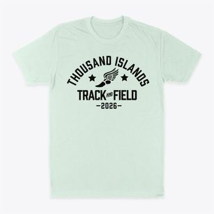 Thousand Islands Middle School Track and Field Classic Dad T-Shirt