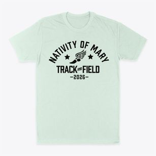 Nativity Of Mary School Track and Field Classic Dad T-Shirt