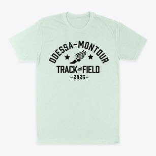 Odessa-montour Senior High School Track and Field Classic Dad T-Shirt