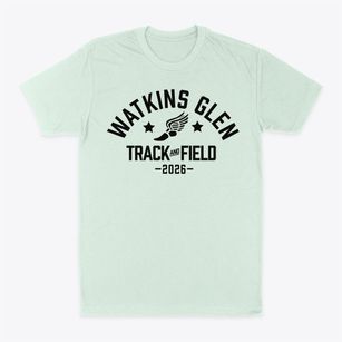Watkins Glen Central High School Track and Field Classic Dad T-Shirt