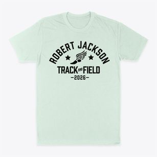 Robert Jackson Elementary School Track and Field Classic Dad T-Shirt
