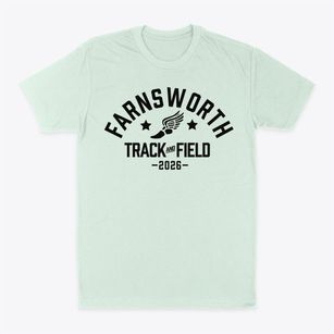 Farnsworth Middle School Track and Field Classic Dad T-Shirt