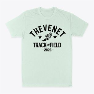 Thevenet Montessori School Track and Field Classic Dad T-Shirt