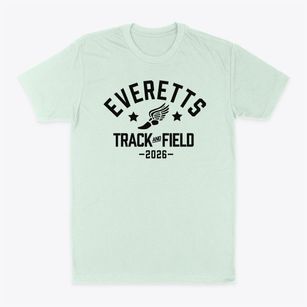 Everetts Elementary School Track and Field Classic Dad T-Shirt