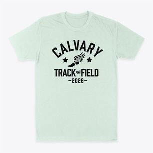 Calvary Baptist Church School Track and Field Classic Dad T-Shirt