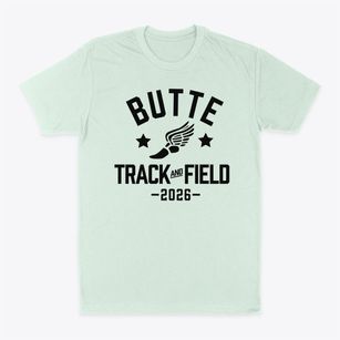 Butte Public School Track and Field Classic Dad T-Shirt