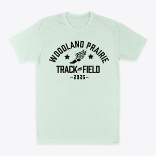 Woodland Prairie Elementary School Track and Field Classic Dad T-Shirt