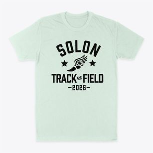 Solon High School Track and Field Classic Dad T-Shirt