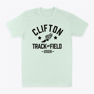 Clifton Elementary School Track and Field Classic Dad T-Shirt