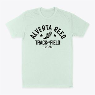 Alverta Reed Elementary School Track and Field Classic Dad T-Shirt