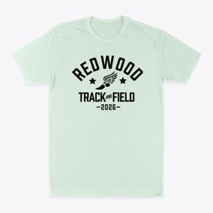 Redwood High School Track and Field Classic Dad T-Shirt