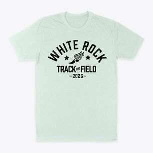 White Rock Elementary School Track and Field Classic Dad T-Shirt