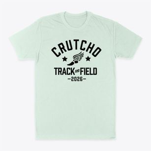 Crutcho Elementary School Track and Field Classic Dad T-Shirt