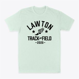 Lawton Elementary School Track and Field Classic Dad T-Shirt