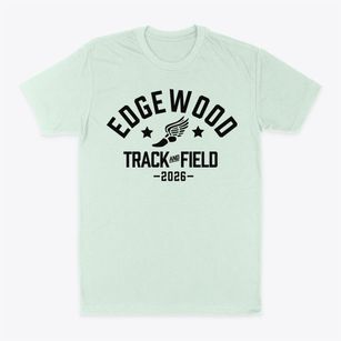 Edgewood Elementary School Track and Field Classic Dad T-Shirt