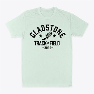 Gladstone Middle School Track and Field Classic Dad T-Shirt