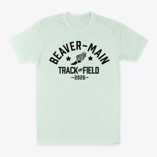 Beaver-main Elementary School Track and Field Classic Dad T-Shirt