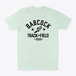 Babcock Middle School Track and Field Classic Dad T-Shirt