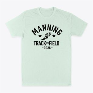 Manning Primary School Track and Field Classic Dad T-Shirt