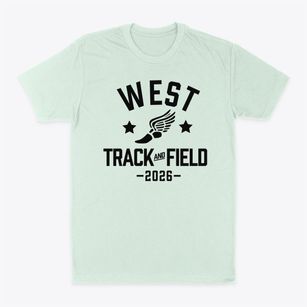 West Elementary School Track and Field Classic Dad T-Shirt