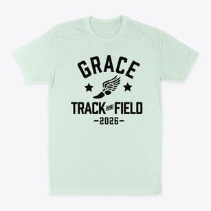 Grace Christian Academy Track and Field Classic Dad T-Shirt