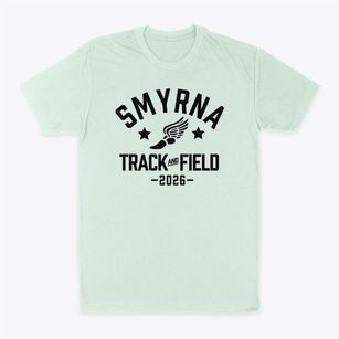 Smyrna Elementary School Track and Field Classic Dad T-Shirt