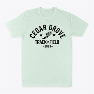 Cedar Grove Elementary School Track and Field Classic Dad T-Shirt