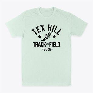 Tex Hill Middle School Track and Field Classic Dad T-Shirt