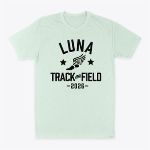 Luna Middle School Track and Field Classic Dad T-Shirt
