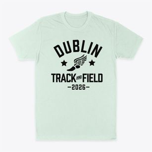 Dublin Elementary School Track and Field Classic Dad T-Shirt