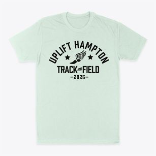 Uplift Hampton Preparatory Track and Field Classic Dad T-Shirt