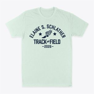 Elaine S. Schlather Intermediate School Track and Field Classic Dad T-Shirt