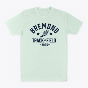 Bremond School Track and Field Classic Dad T-Shirt
