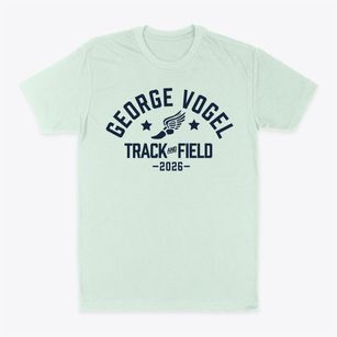 George Vogel Elementary School Track and Field Classic Dad T-Shirt