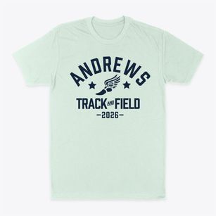 Andrews High School Track and Field Classic Dad T-Shirt